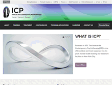 Tablet Screenshot of icpnyc.org